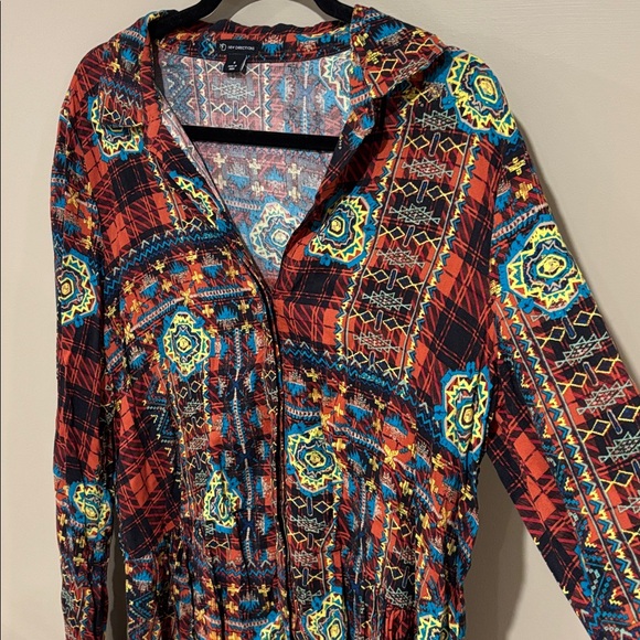 Boho button down - Picture 2 of 3